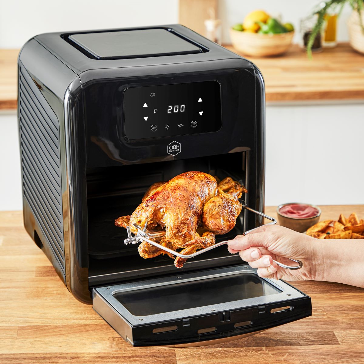 Easy Fry Oven & Grill 9-i-1 airfryer 11 ltr. - sort