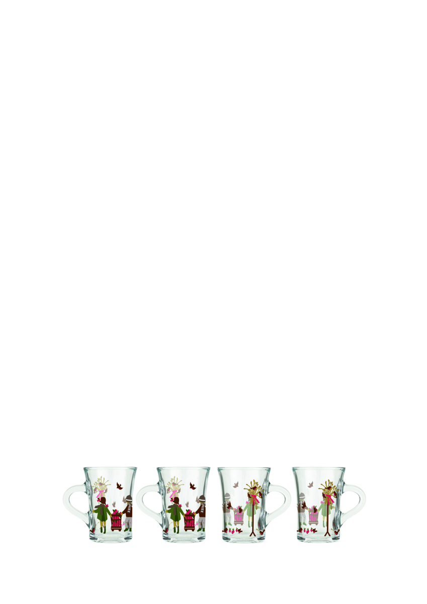 Holmegaard Christmas Jule hotdrink 4 stk 24 cl.