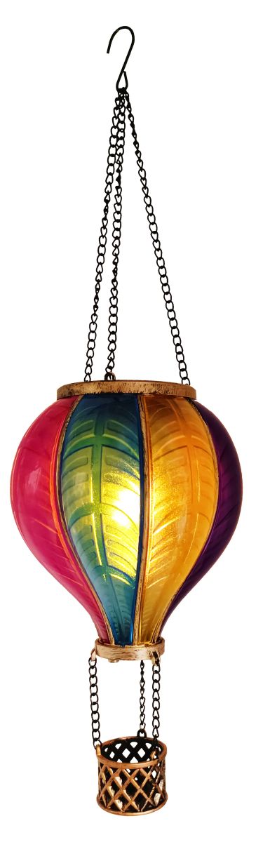 Conzept Solar Luftballon med flamme-effekt 11x11x36 cm