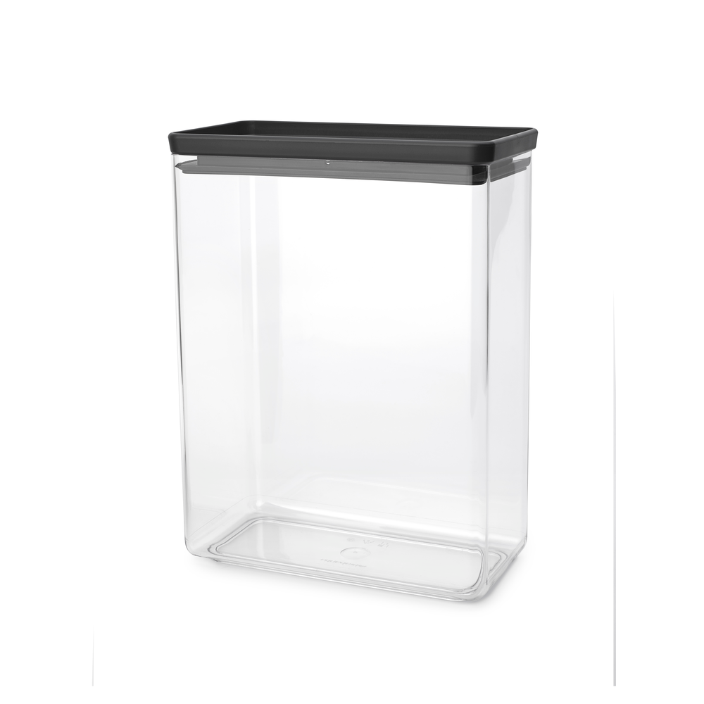 Brabantia Tasty+ Opbevaringsboks 5,4 L mørk grå 
