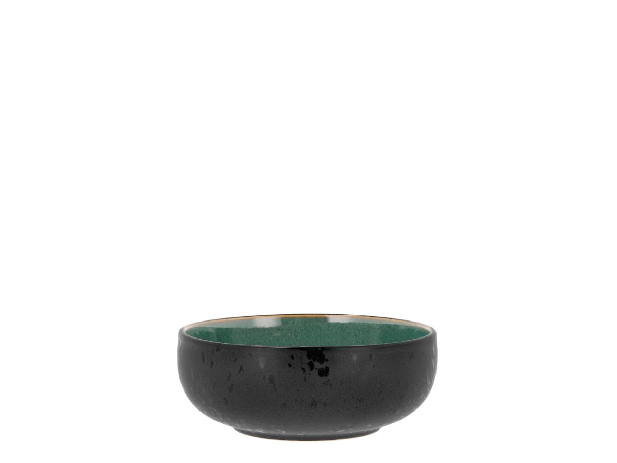 BItz Poke-/ramenskål Ø 18x7 cm. sort/grøn