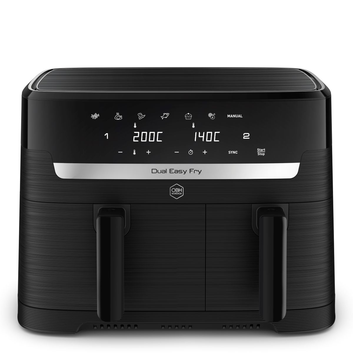 Dual Easy Fry & Grill airfryer 8,3 L sort