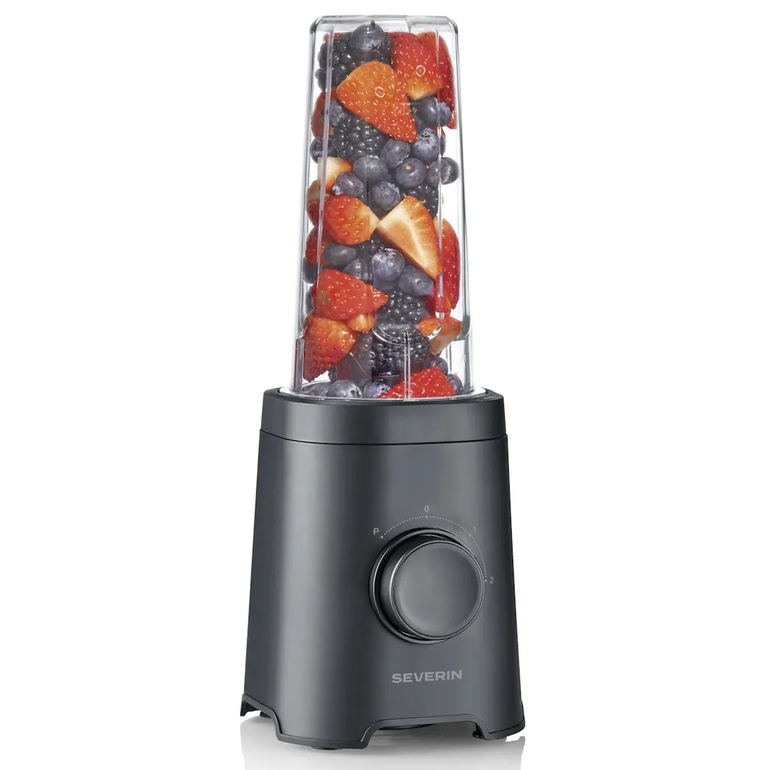 Severin Smoothieblender 320 W med 2 x 600 ml Mix & Go-beholdere