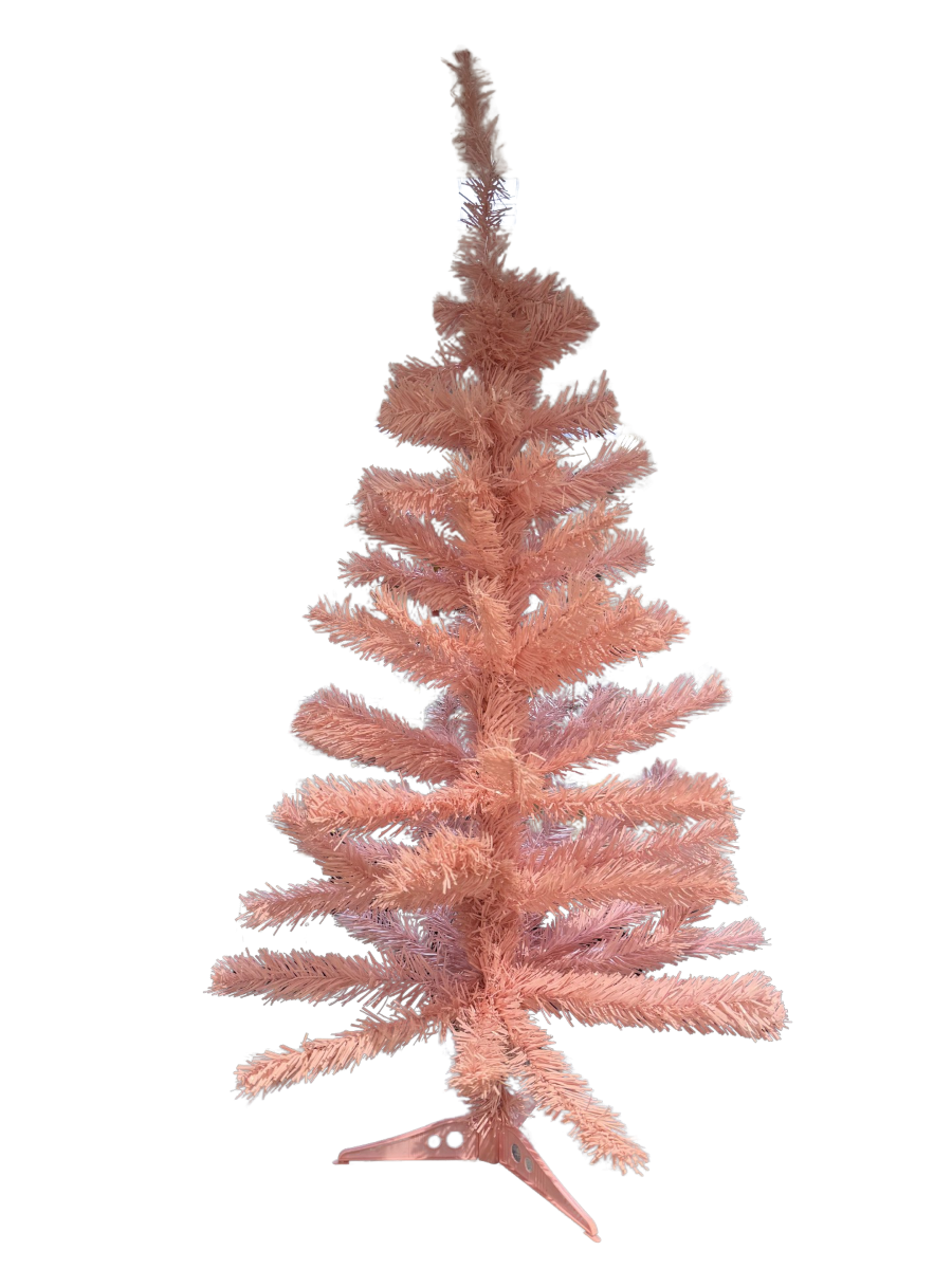 Conzept juletræ kunstigt - 90 cm. pink