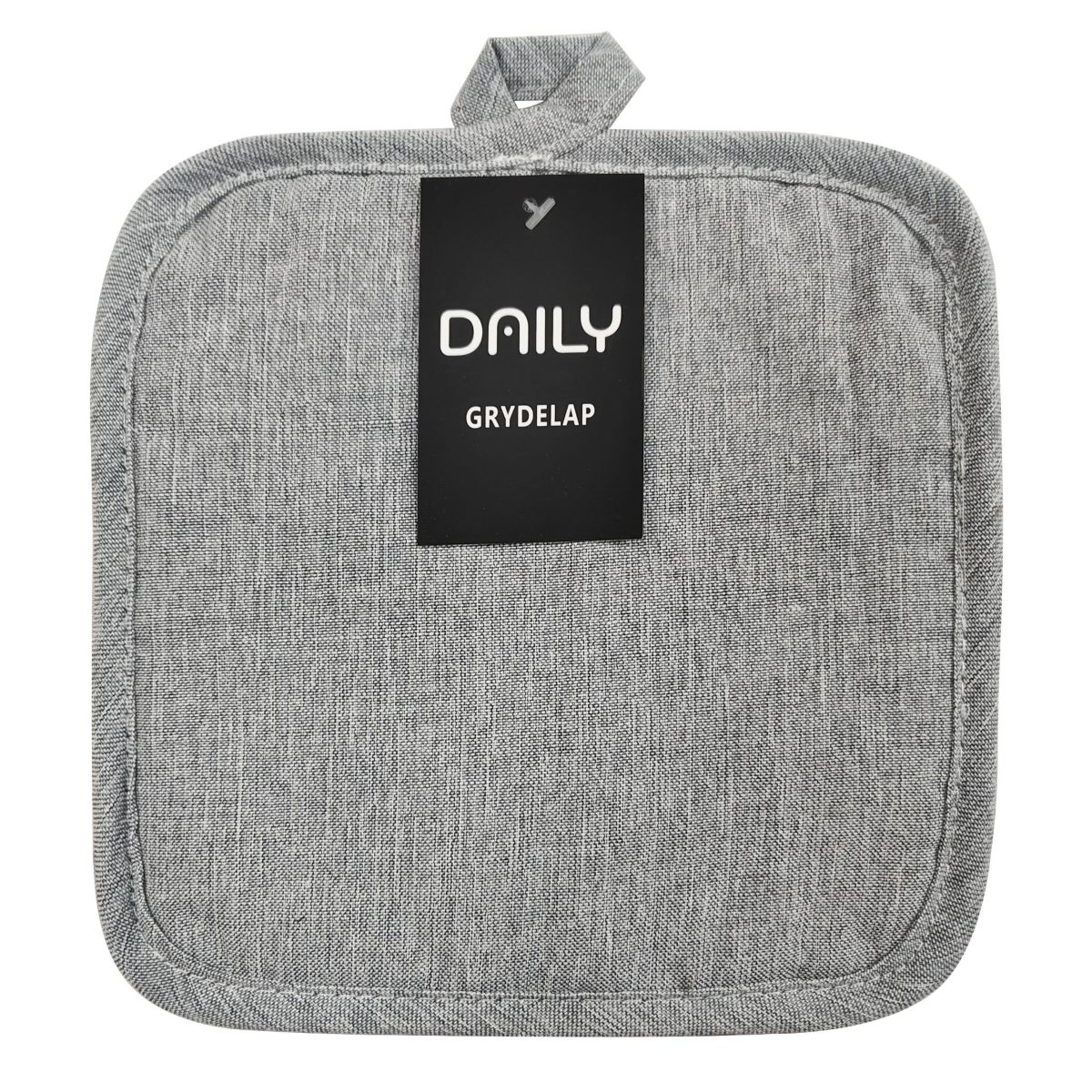Daily Grydelap 19x19 cm. lys grå