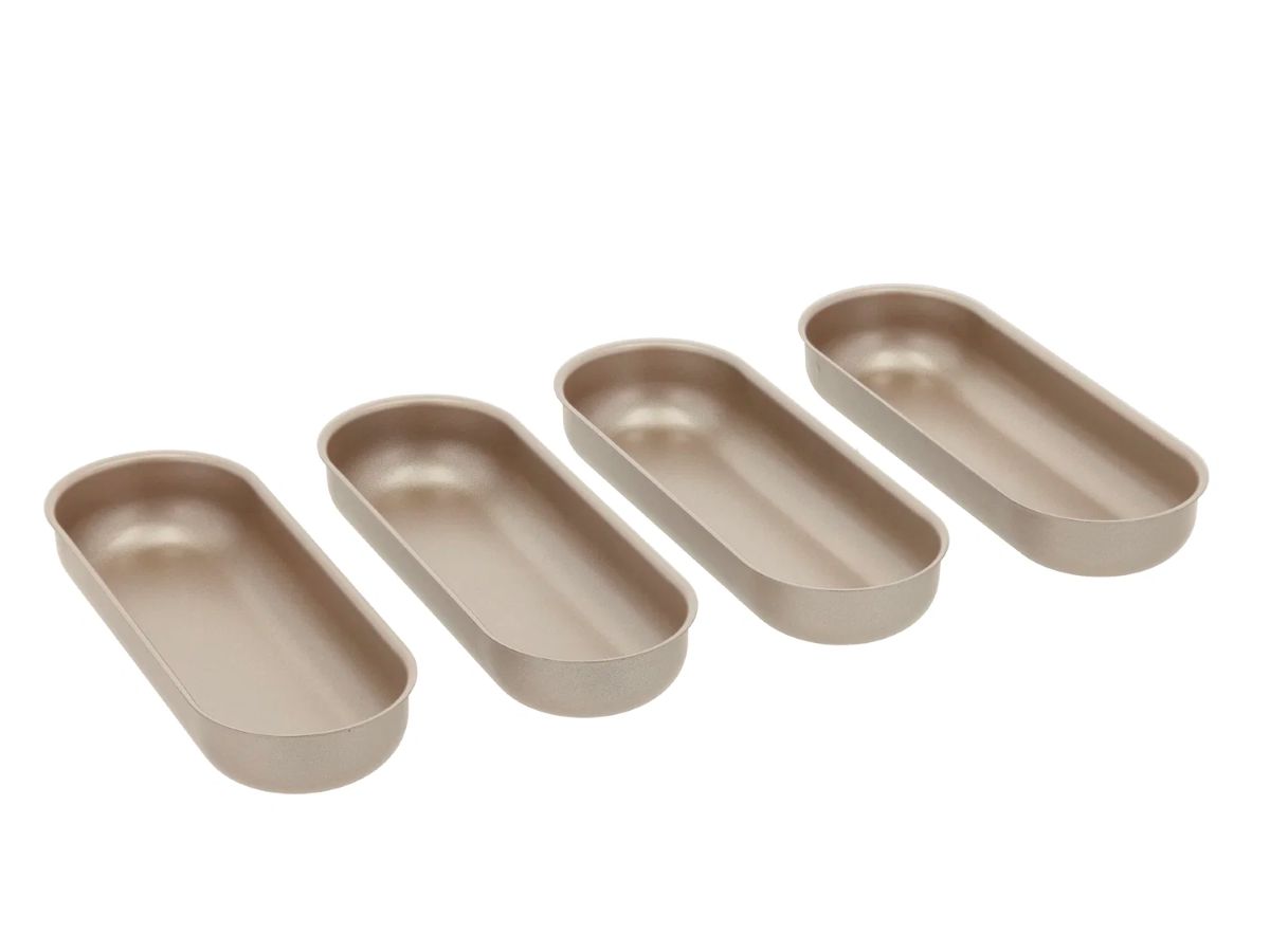 Blomsterbergs Minibrødform 4-pak rose gold