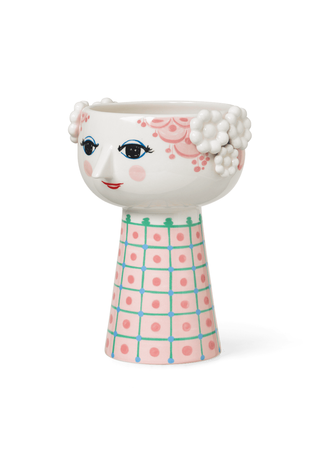 Bw H18.5 Vase Pink Eva