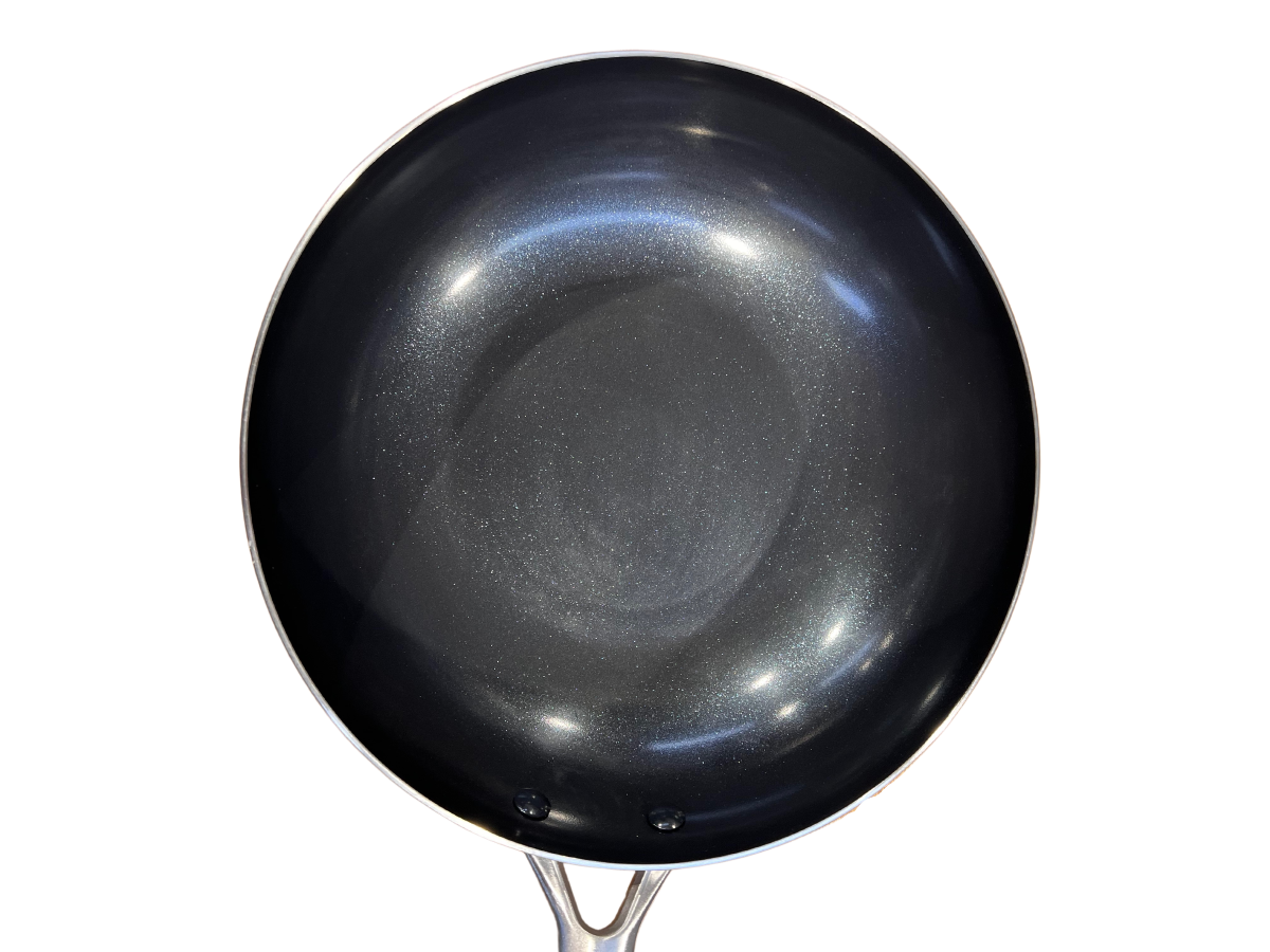 Wok pande med glaslåg 28 cm. Royal Van Kempen & Begeer