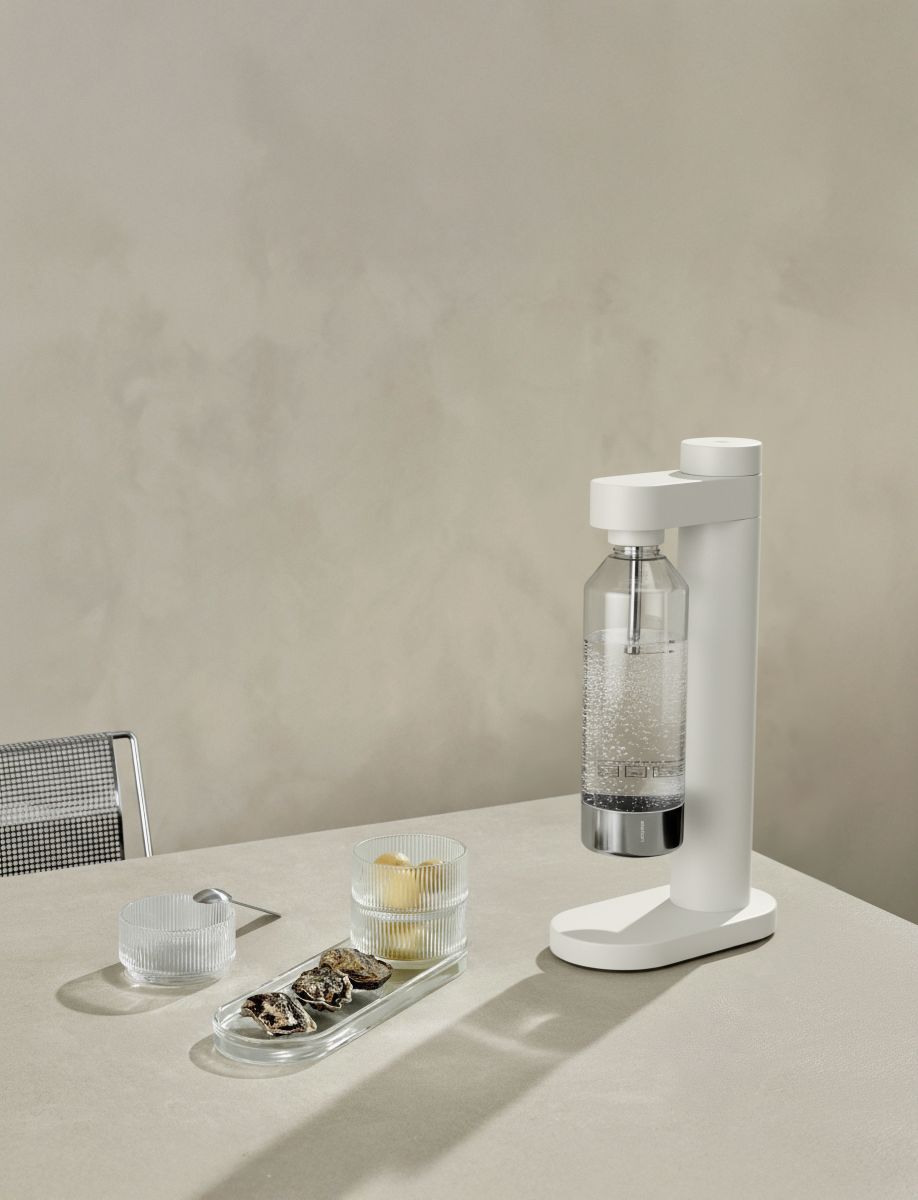 Stelton BRUS Sodavandsmaskine soft white