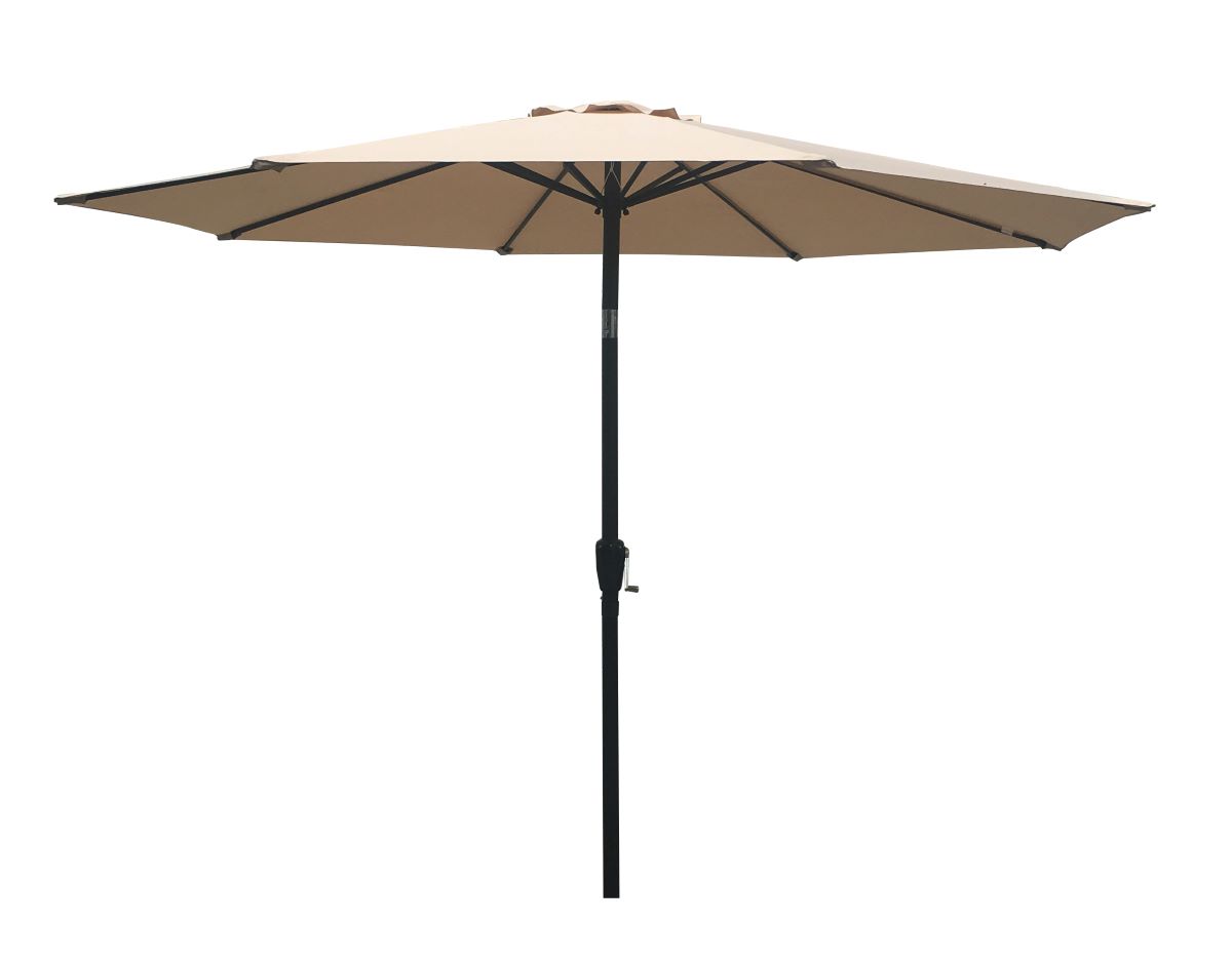 Sevilla parasol i aluminium Ø 3 m. - sand NR 54