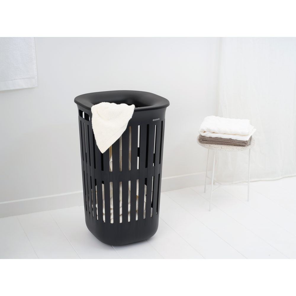 Collect-it Vasketøjskurv 55 ltr. plastik sort