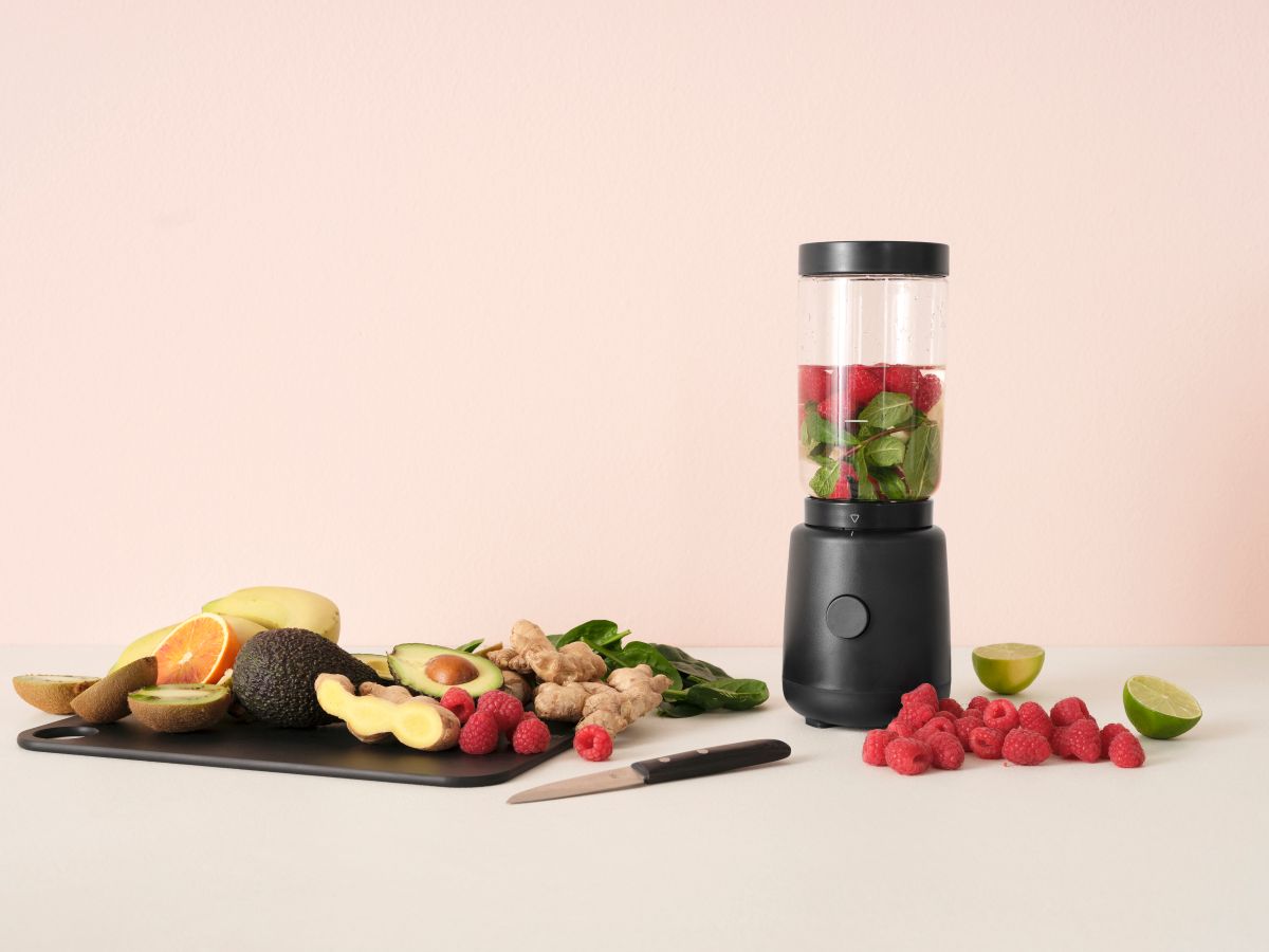 Rigtig By Stelton FOODIE Smoothieblender 0.5 L 180 W sort