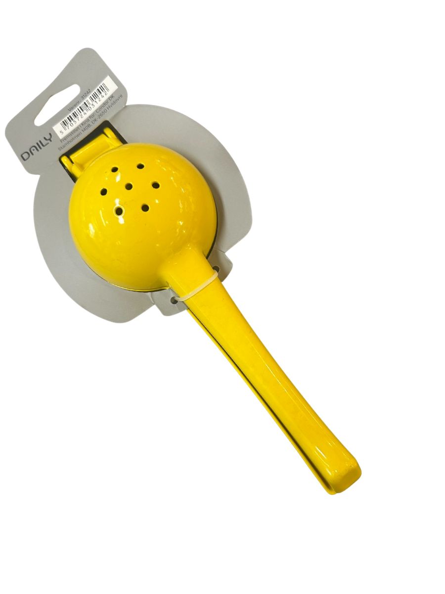 Citronpresser aluminium 21,8x7,4x4,3cm gul