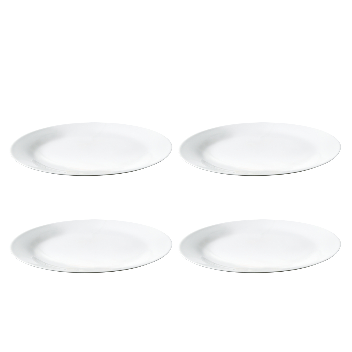 Aida Café middags tall. 4-pak 24 cm hvid