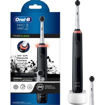 Oral-B Pro 3000 Pure Clean  tandbørste + ekstra refill