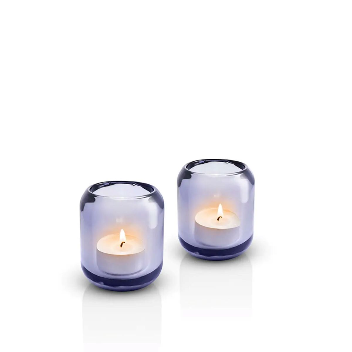 2 Acorn fyrfadsstager Grape