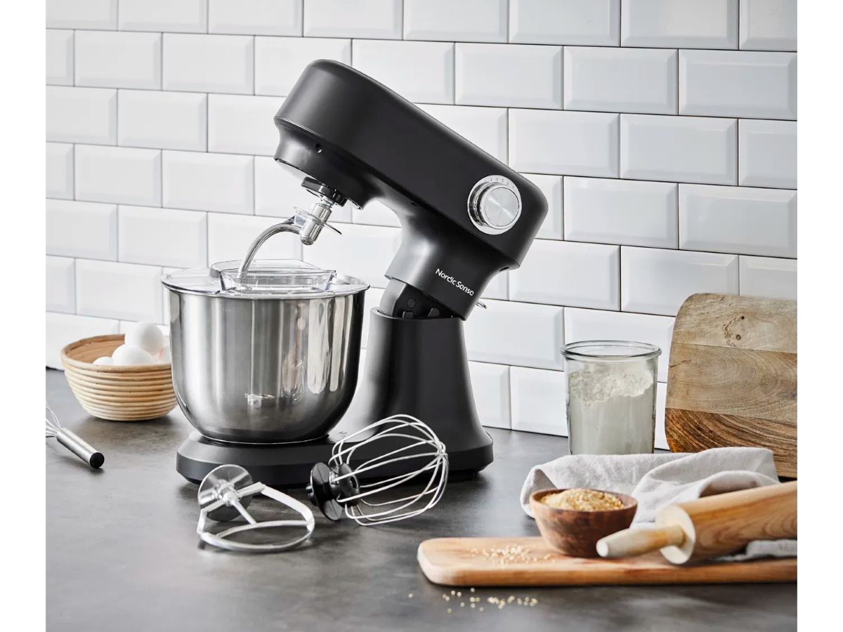 Nordic Sense Røremaskine 5 liter 1500 watt sort