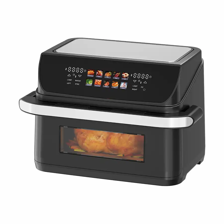 Hâws Airfryer 10 ltr. med opdeling 2800 watt sort