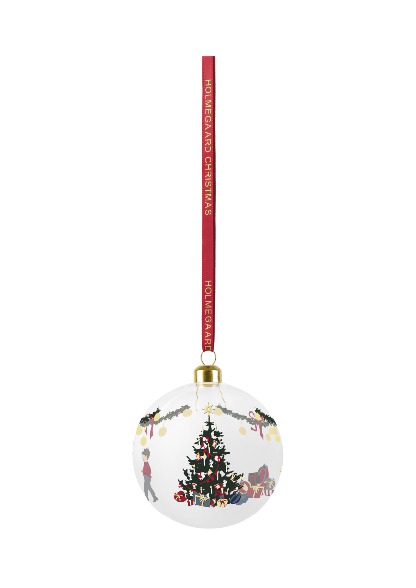Holmegaard Christmas julekugle juletræ ø8 cm