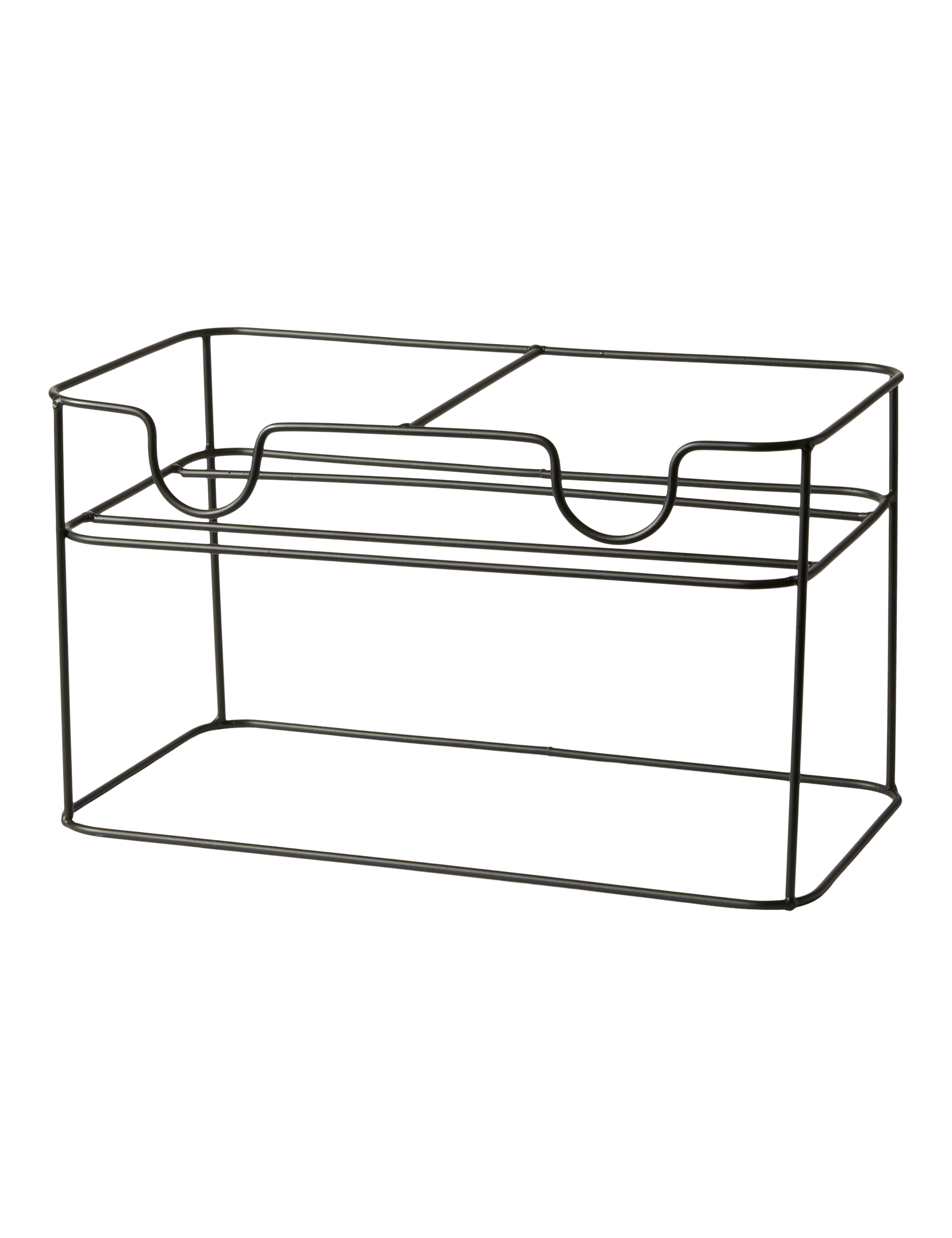 Stativ til saftdispenser til 2 x 4 liter jern sort