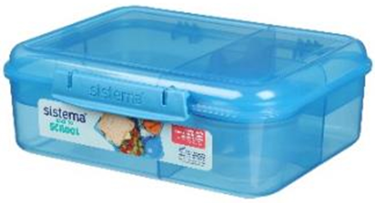 Lunch Madkasse 1,65 L blå
