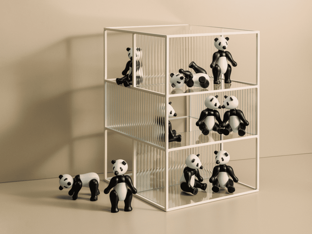Kay Lille Pandabjørn Wwf Sort/