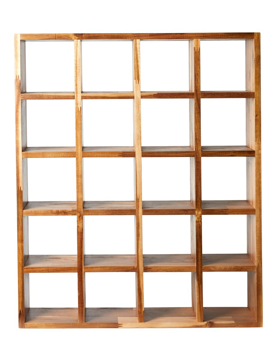 Da'core Reol til krus 20 rum 59,5x13x74 cm. akascie træ