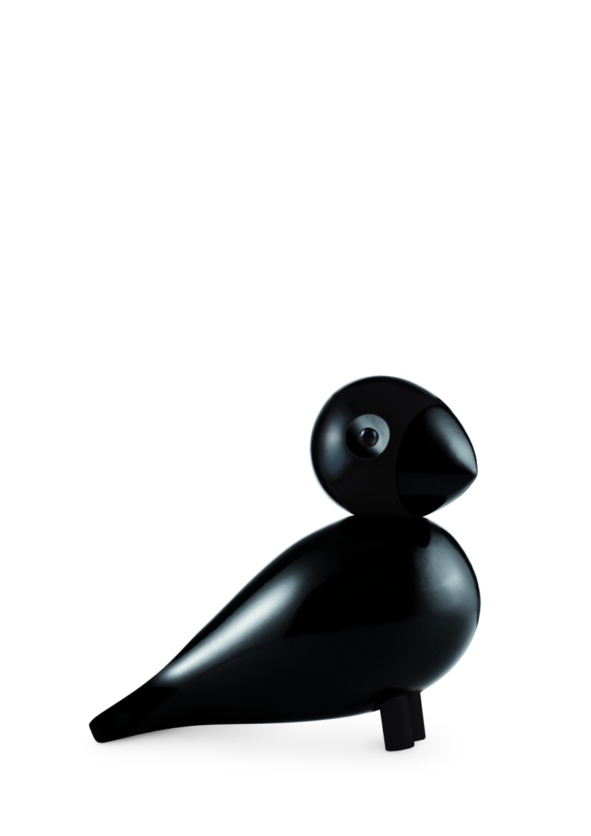 Kay Ravn Sangfugl Sort Birds