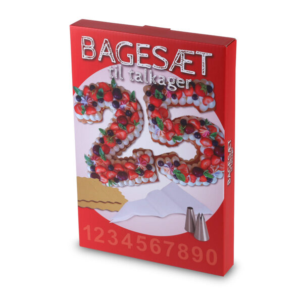 Bagesæt M/Talskabeloner+Tyller+Sprøjtepo