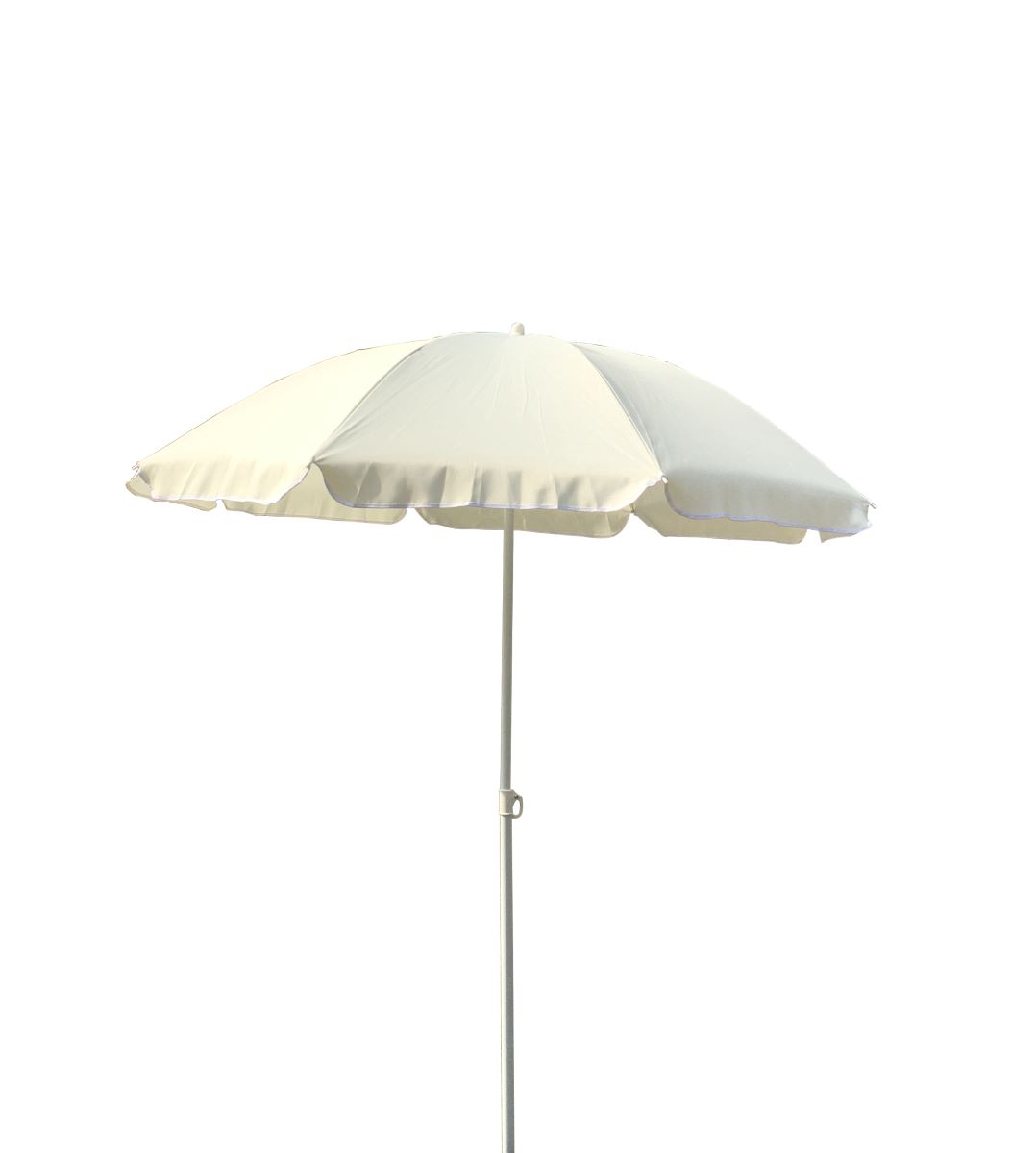 Strandparasol Ø 180 cm. H 190 cm. - natur NR. 67 