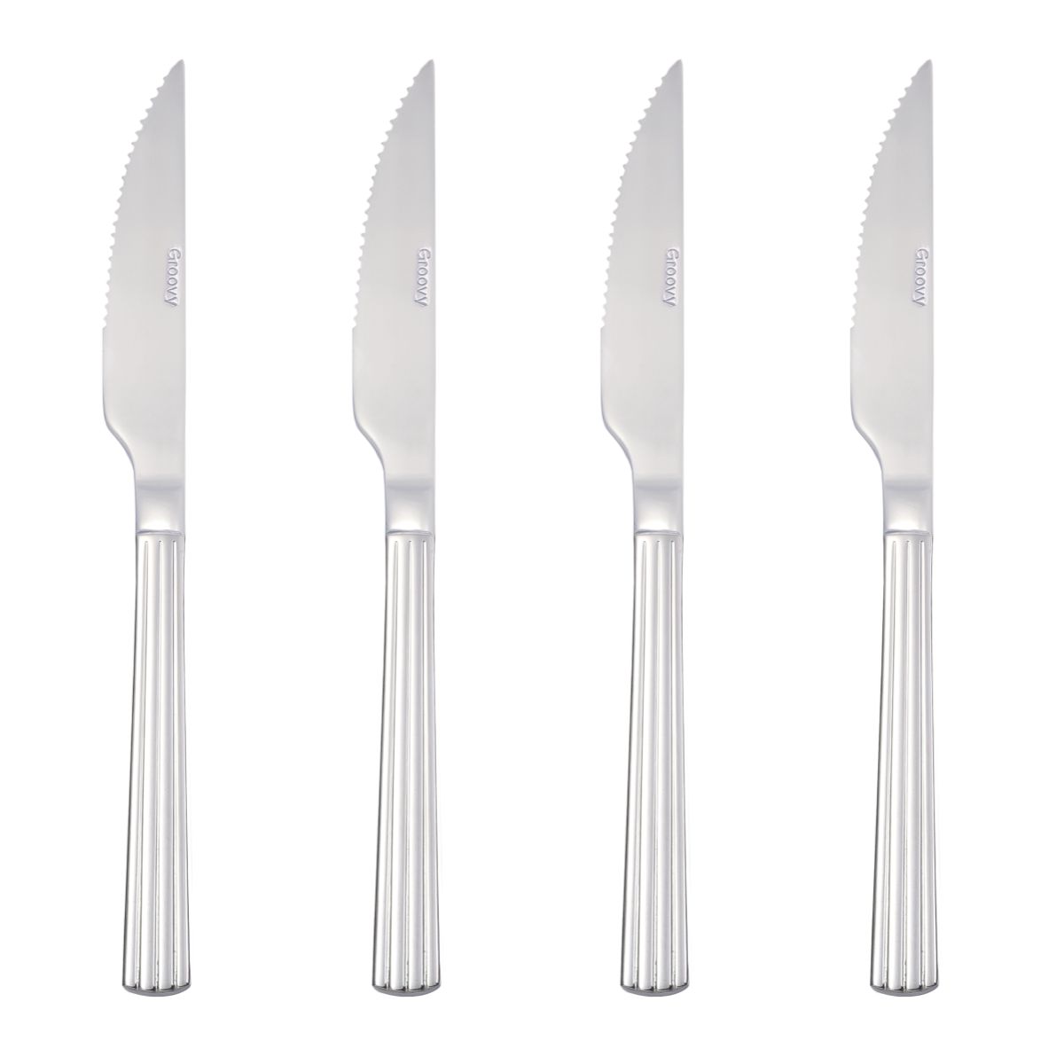 Groovy Steakkniv 4-pak