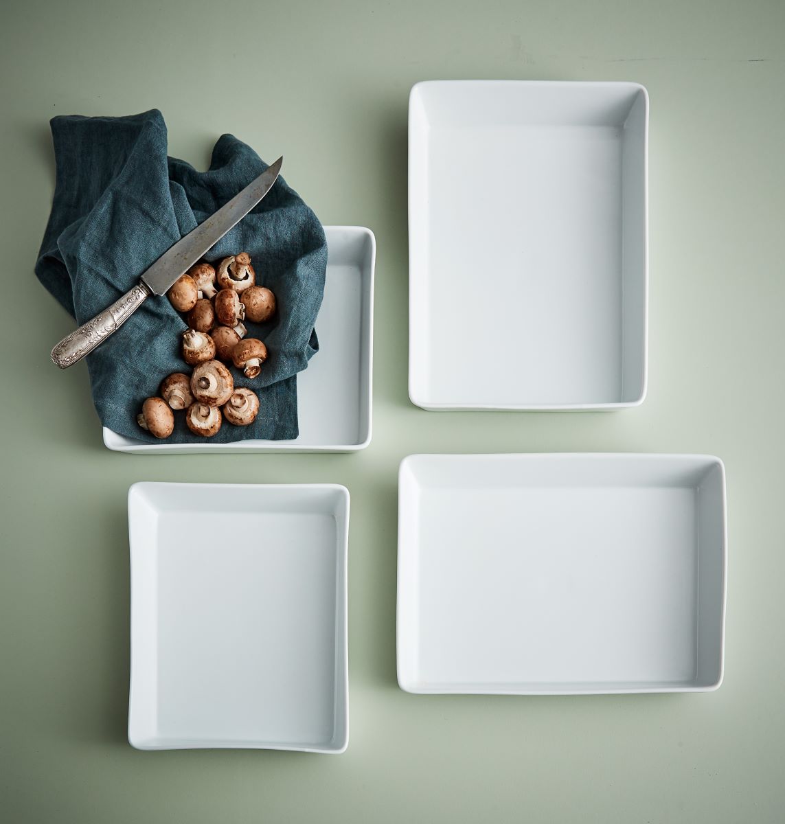 Aroma rektangulært fad 29x24x5 cm