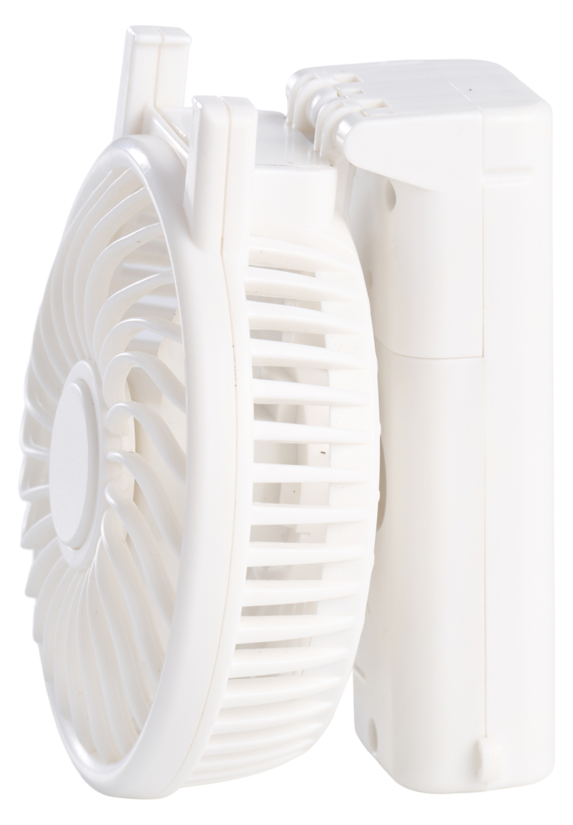 Mini-ventilator håndholdt hvid 