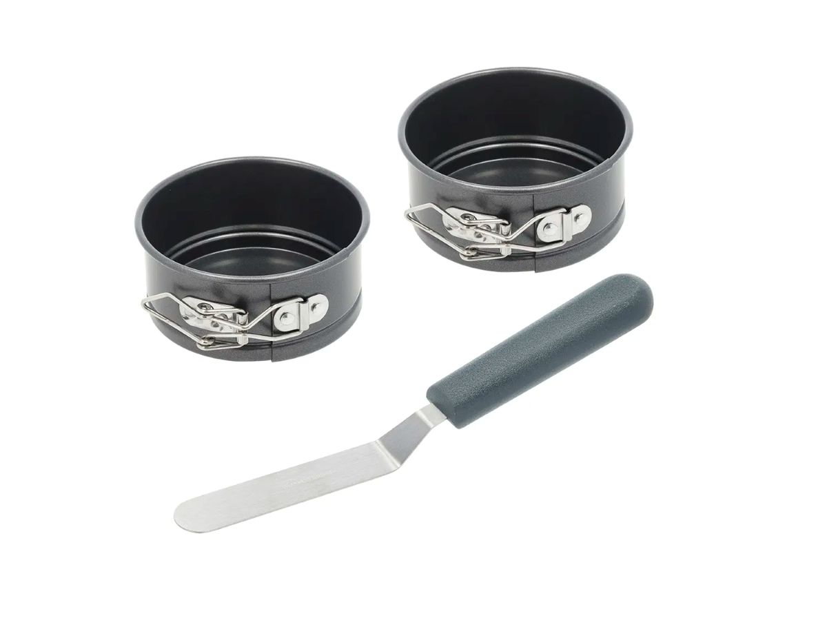 Blomsterbergs Mini-springformsæt med palet 3 dele