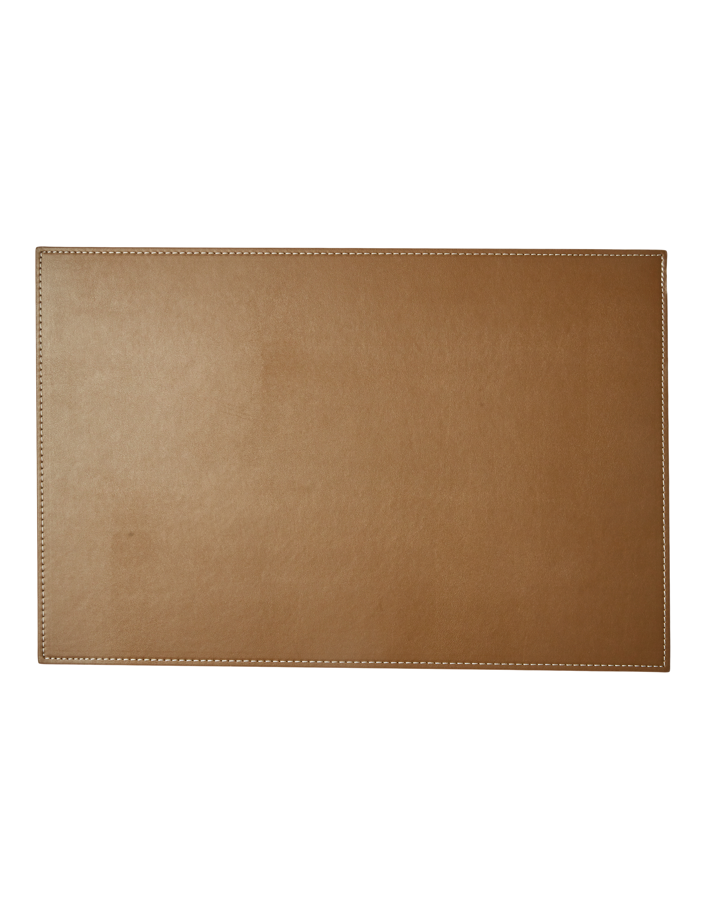 Da'core Dækkeserviet PU fake læder hård hasselnød 30x45 cm