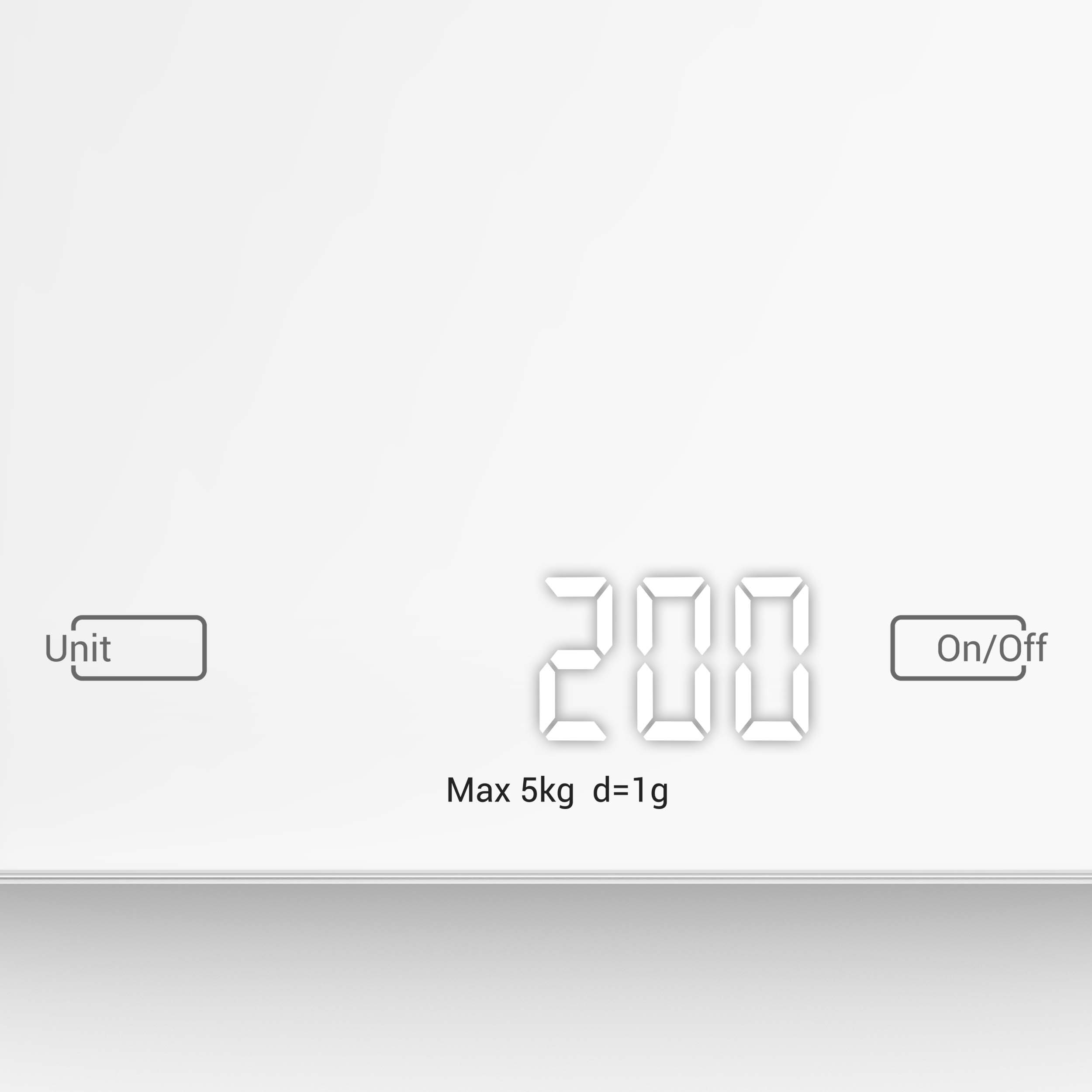 Tefal køkkenvægt Essential 2 White