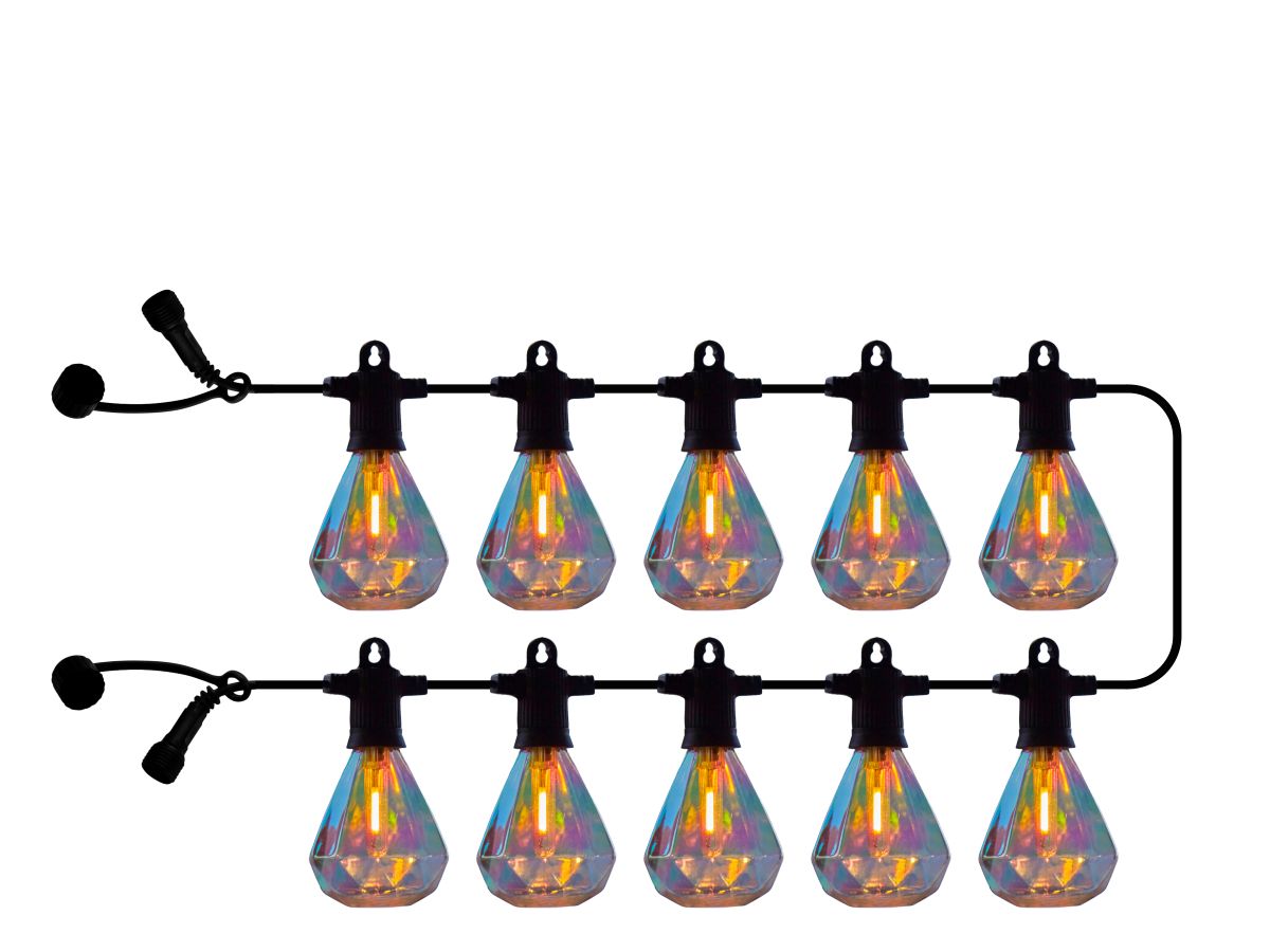 Marcus Solar/transformer supplement lyskæde 10 LED varm hvid - extendable system