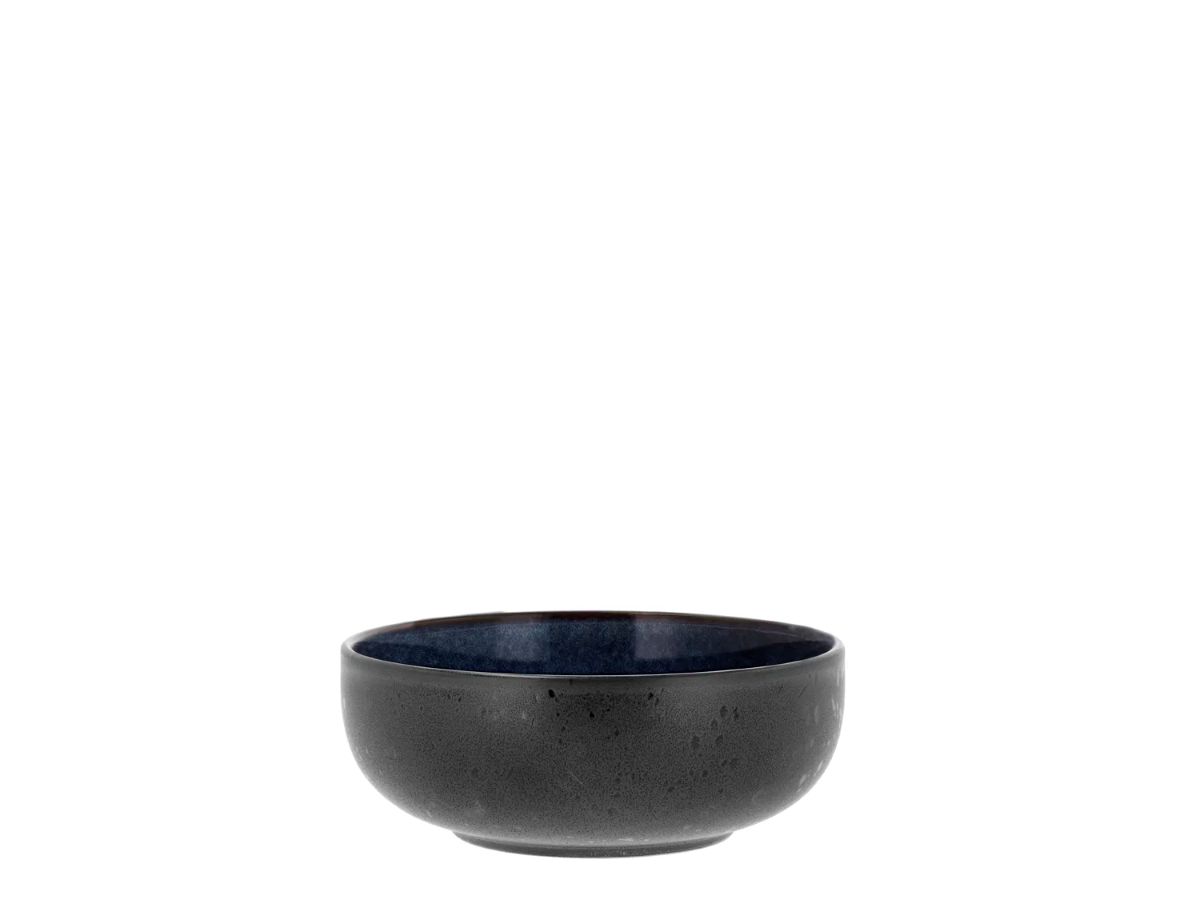 BItz Poke-/ramenskål Ø 18x7 cm. sort/blå