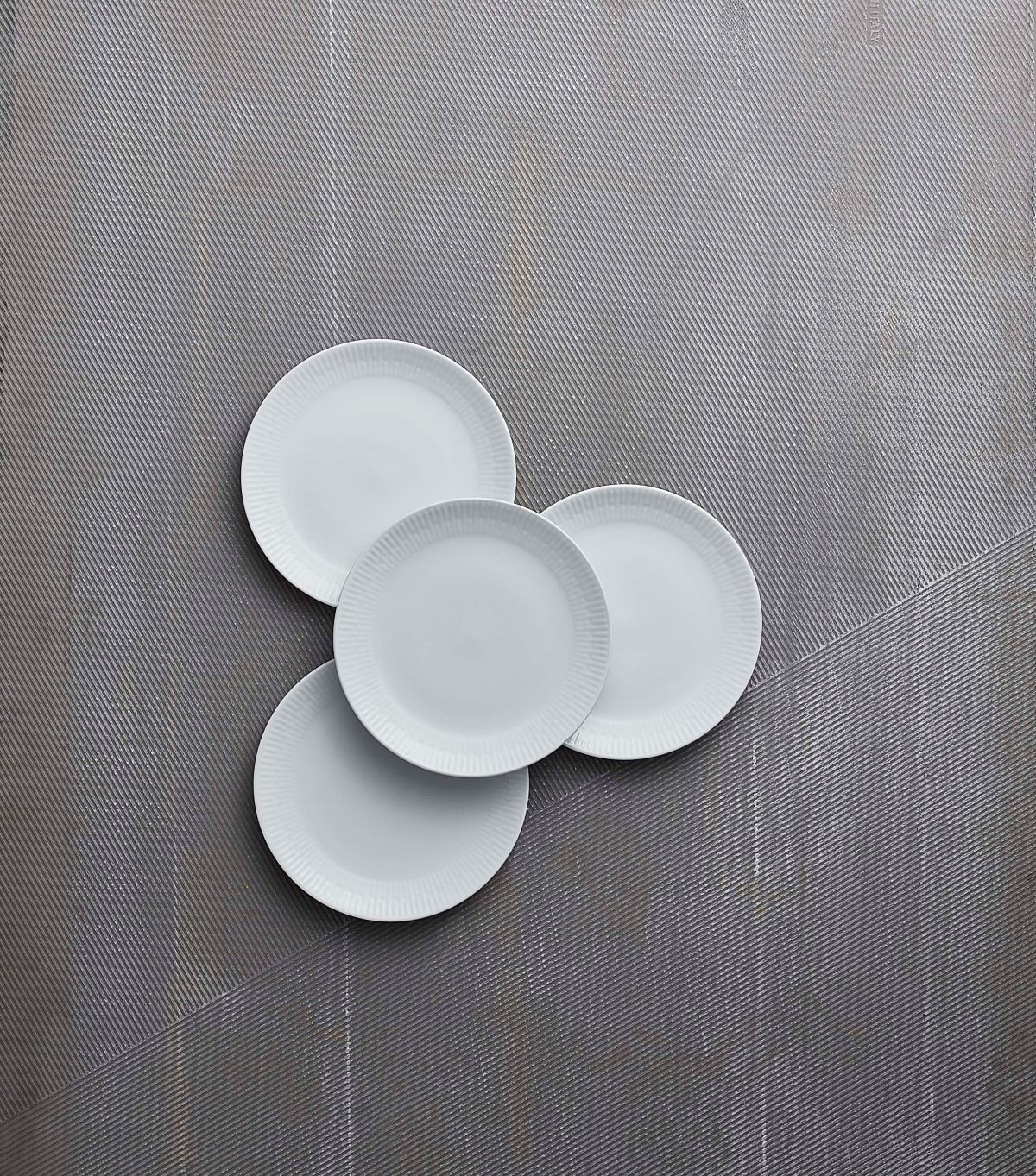 Relief desserttallerken 20 cm 4 stk.